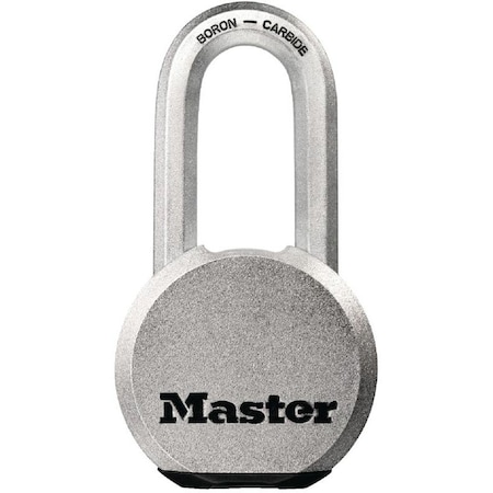 MASTER LOCK Magnum Series Padlock, Keyed Alike Key, 716 in Dia Shackle, Boron Carbide Steel Shackle M930XKADLH